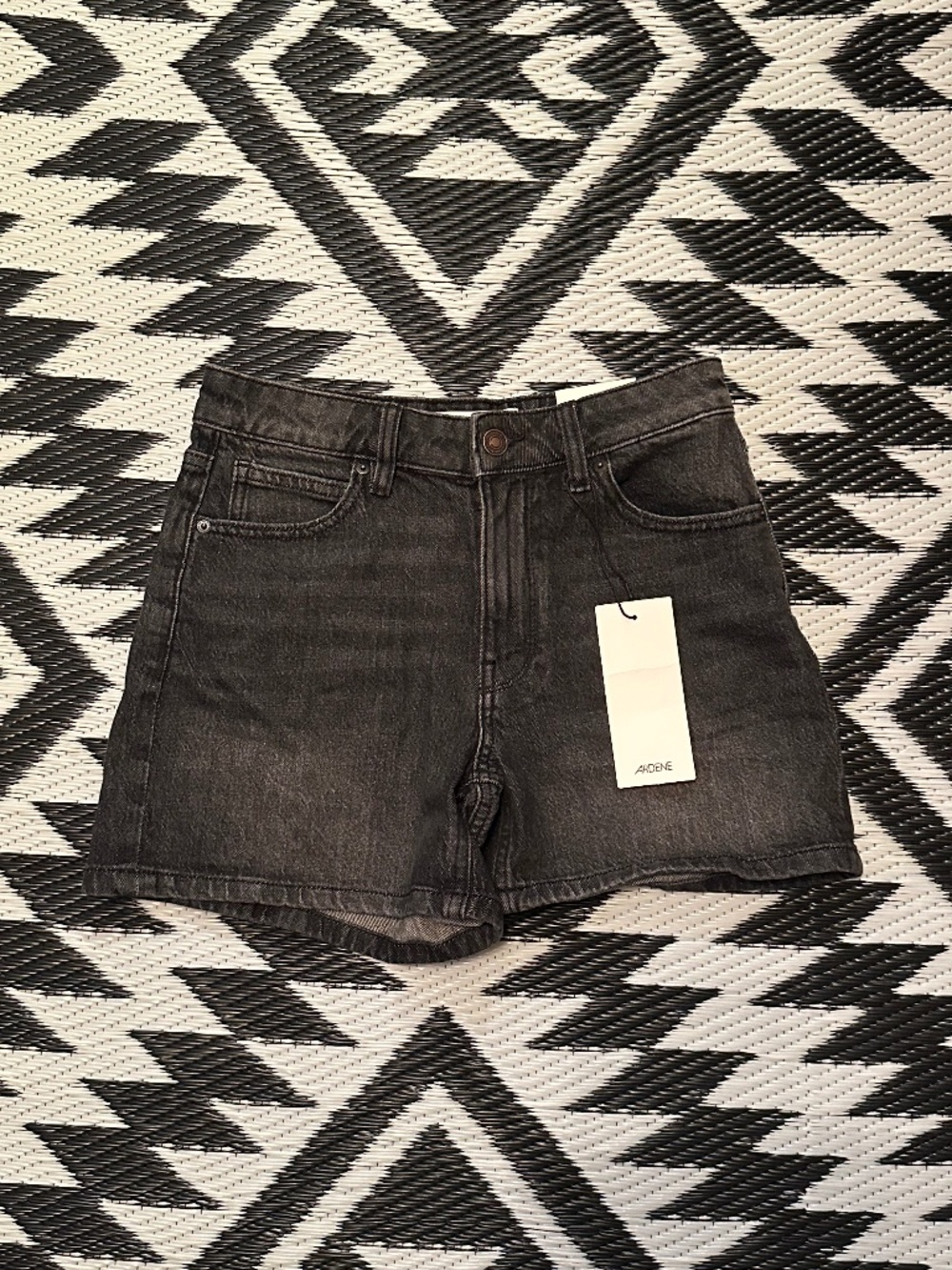 NWT Ardene Midi High Rise Denim Jean Shorts